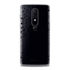 Lex Altern TPU Silicone OnePlus Case Black Treble Clef