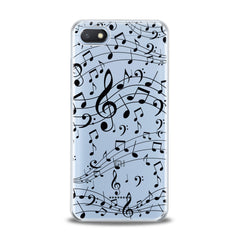 Lex Altern Black Treble Clef Xiaomi Redmi Mi Case