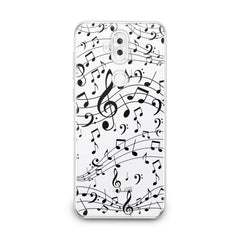 Lex Altern Black Treble Clef Asus Zenfone Case