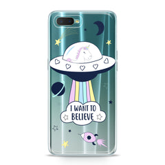 Lex Altern TPU Silicone Oppo Case Adorable Galaxy Unicorn