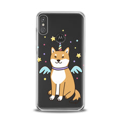 Lex Altern TPU Silicone Motorola Case Cute Shiba Inu Dog