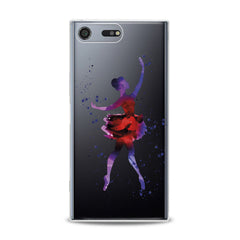 Lex Altern TPU Silicone Sony Xperia Case Watercolor Ballerina