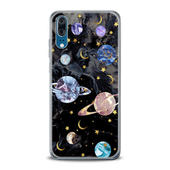 Lex Altern TPU Silicone Huawei Honor Case Marble Space