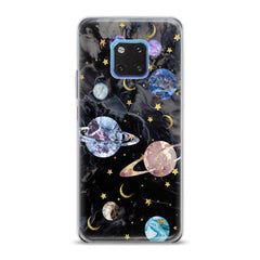 Lex Altern TPU Silicone Huawei Honor Case Marble Space