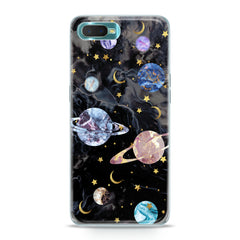 Lex Altern TPU Silicone Oppo Case Marble Space