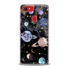 Lex Altern TPU Silicone Oppo Case Marble Space