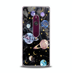 Lex Altern TPU Silicone Sony Xperia Case Marble Space