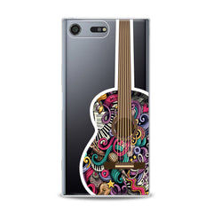 Lex Altern TPU Silicone Sony Xperia Case Colorful Guitar