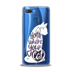 Lex Altern TPU Silicone Lenovo Case Cat Quote Pattern