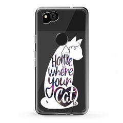 Lex Altern TPU Silicone Google Pixel Case Cat Quote Pattern