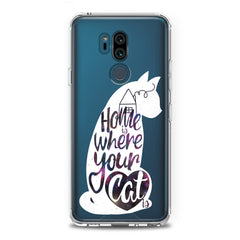 Lex Altern TPU Silicone LG Case Cat Quote Pattern