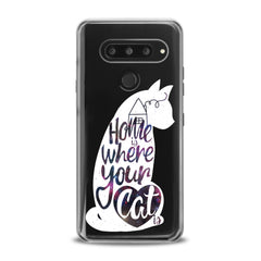 Lex Altern TPU Silicone LG Case Cat Quote Pattern