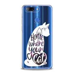 Lex Altern TPU Silicone Lenovo Case Cat Quote Pattern