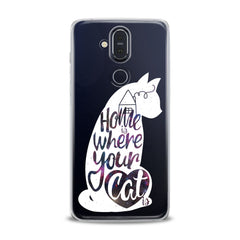 Lex Altern TPU Silicone Nokia Case Cat Quote Pattern