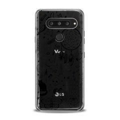 Lex Altern TPU Silicone LG Case Black Pattern