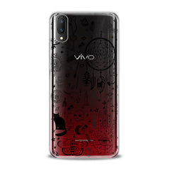 Lex Altern TPU Silicone VIVO Case Black Pattern