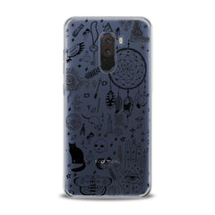 Lex Altern TPU Silicone Xiaomi Redmi Mi Case Black Pattern