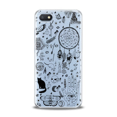 Lex Altern Black Pattern Xiaomi Redmi Mi Case