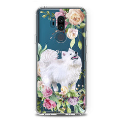 Lex Altern TPU Silicone LG Case White Samoyed Dog