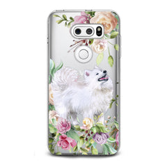 Lex Altern TPU Silicone LG Case White Samoyed Dog