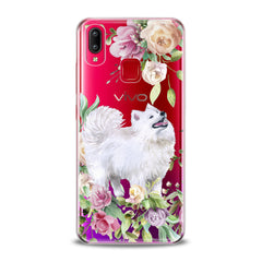 Lex Altern TPU Silicone VIVO Case White Samoyed Dog