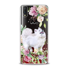 Lex Altern TPU Silicone VIVO Case White Samoyed Dog