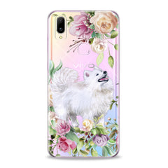 Lex Altern TPU Silicone VIVO Case White Samoyed Dog