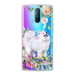 Lex Altern TPU Silicone Oppo Case White Samoyed Dog