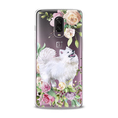 Lex Altern TPU Silicone OnePlus Case White Samoyed Dog