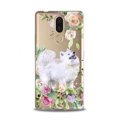 Lex Altern TPU Silicone Lenovo Case White Samoyed Dog