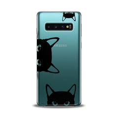 Lex Altern TPU Silicone Samsung Galaxy Case Elegant Black Cats