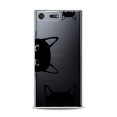 Lex Altern TPU Silicone Sony Xperia Case Elegant Black Cats