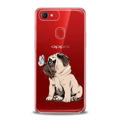 Lex Altern TPU Silicone Oppo Case Cute Puppy Pug