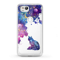 Lex Altern Google Pixel Case Amazing Galaxy Cat