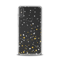 Lex Altern TPU Silicone Motorola Case Gentle Stars Pattern