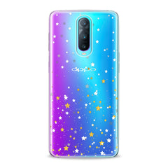 Lex Altern TPU Silicone Oppo Case Gentle Stars Pattern