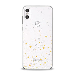 Lex Altern TPU Silicone Motorola Case Gentle Stars Pattern