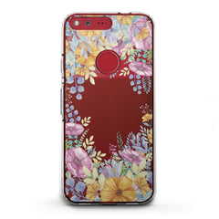 Lex Altern TPU Silicone Google Pixel Case Spring Floral Pattern