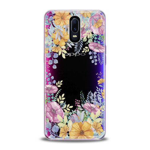 Lex Altern Spring Floral Pattern Oppo Case