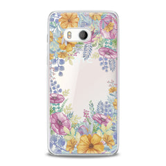 Lex Altern TPU Silicone HTC Case Spring Floral Pattern