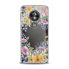 Lex Altern Spring Floral Pattern Motorola Case