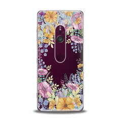 Lex Altern TPU Silicone Sony Xperia Case Spring Floral Pattern