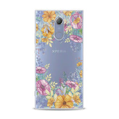 Lex Altern TPU Silicone Sony Xperia Case Spring Floral Pattern