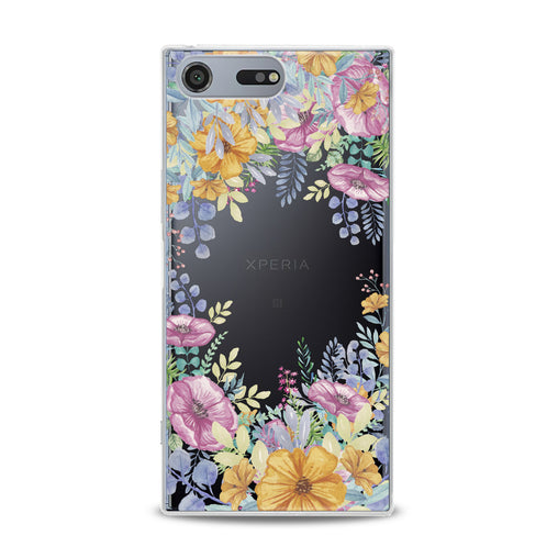 Lex Altern Spring Floral Pattern Sony Xperia Case