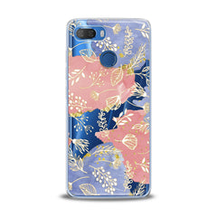 Lex Altern TPU Silicone Lenovo Case Golden Plants