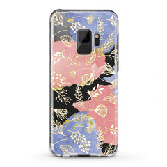 Lex Altern TPU Silicone Samsung Galaxy Case Golden Plants