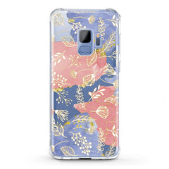 Lex Altern TPU Silicone Samsung Galaxy Case Golden Plants