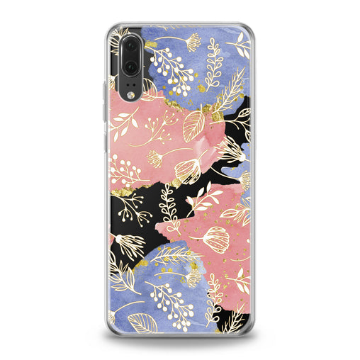 Lex Altern Golden Plants Huawei Honor Case