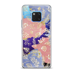 Lex Altern TPU Silicone Huawei Honor Case Golden Plants