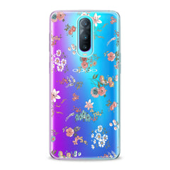 Lex Altern TPU Silicone Oppo Case Cute Bouquets